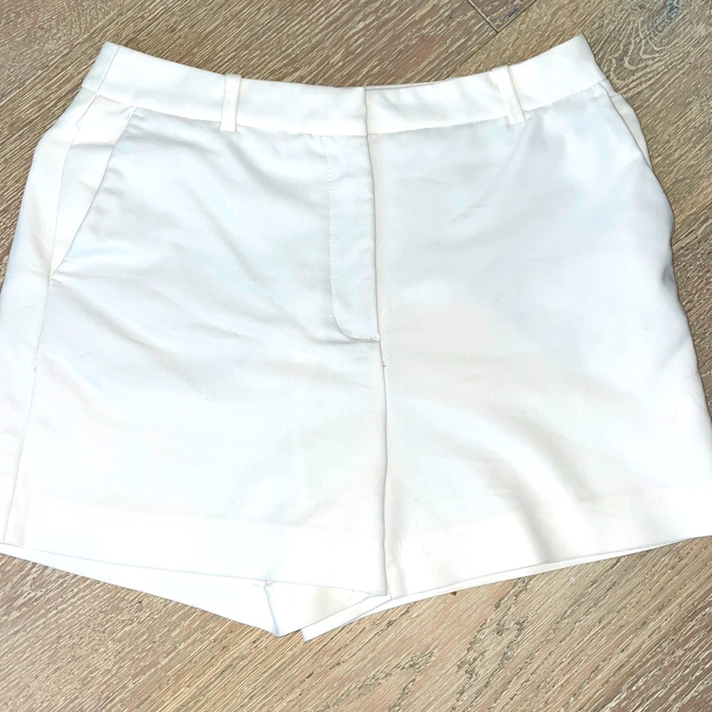 White dressy shorts
